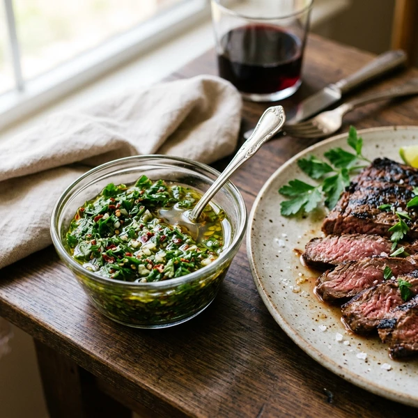 Authentic Argentine Chimichurri Sauce