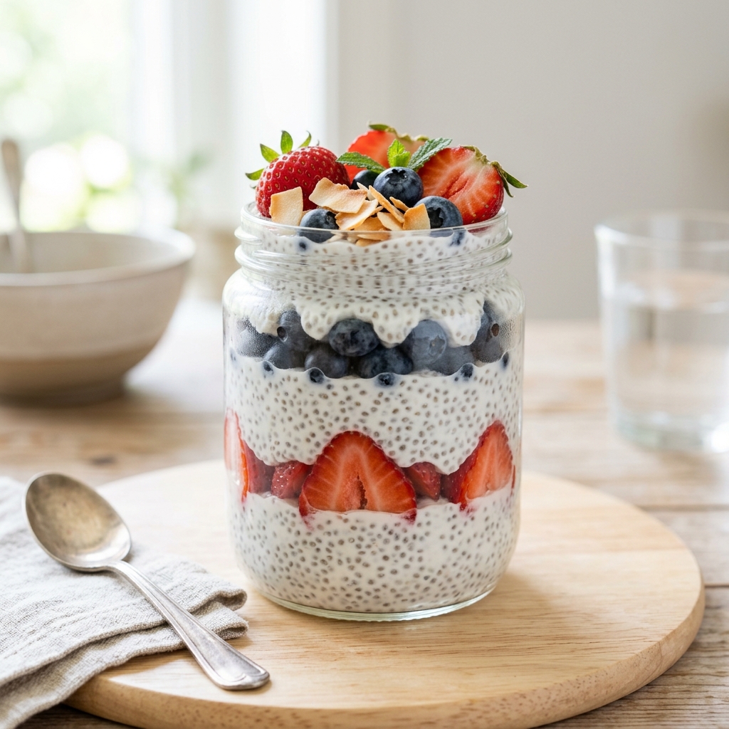 Coconut Chia Seed Pudding