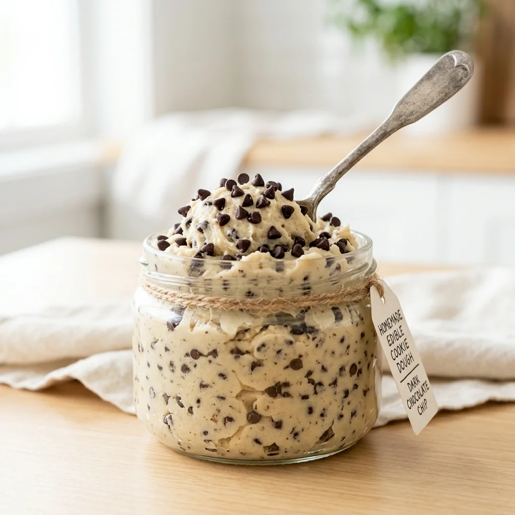 Healthy Edible Chickpea Cookie Dough