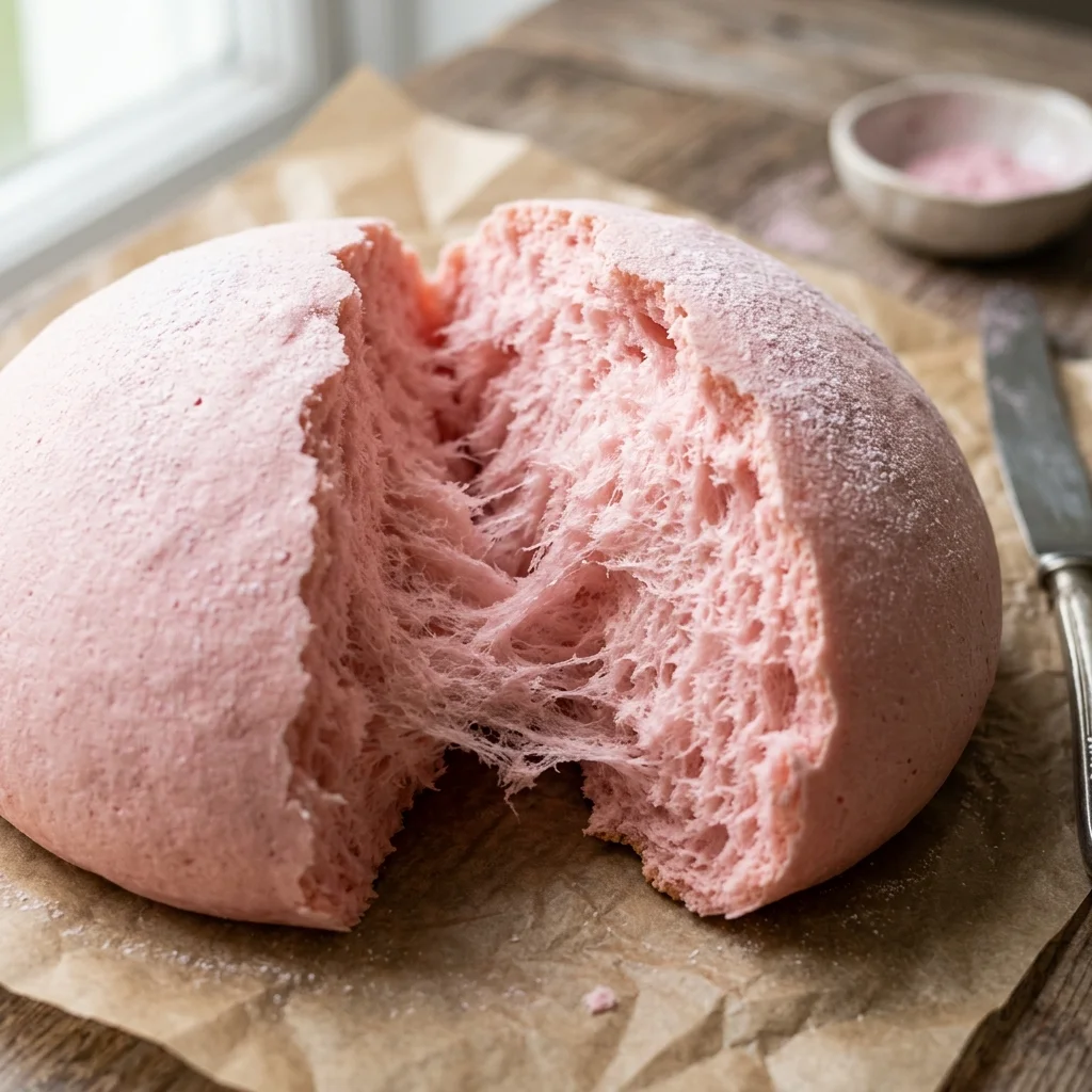 Vibrant Cotton-Candy Cloud Bread
