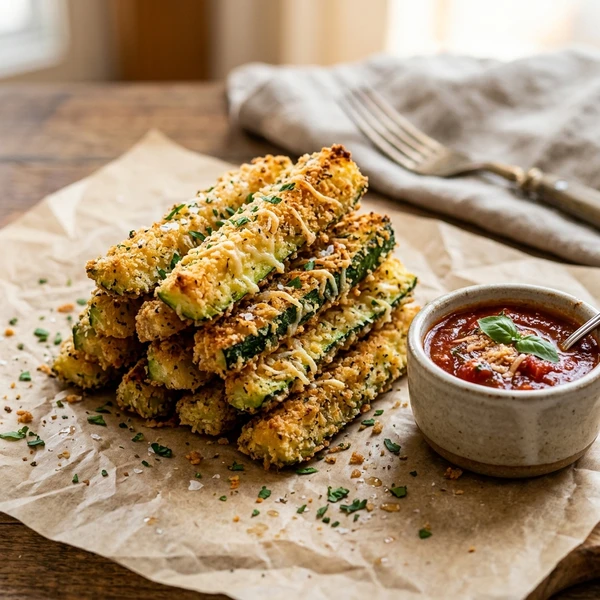 Crispy Baked Zucchini Fries