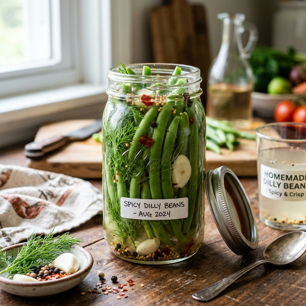 Crispy Refrigerator Dilly Beans