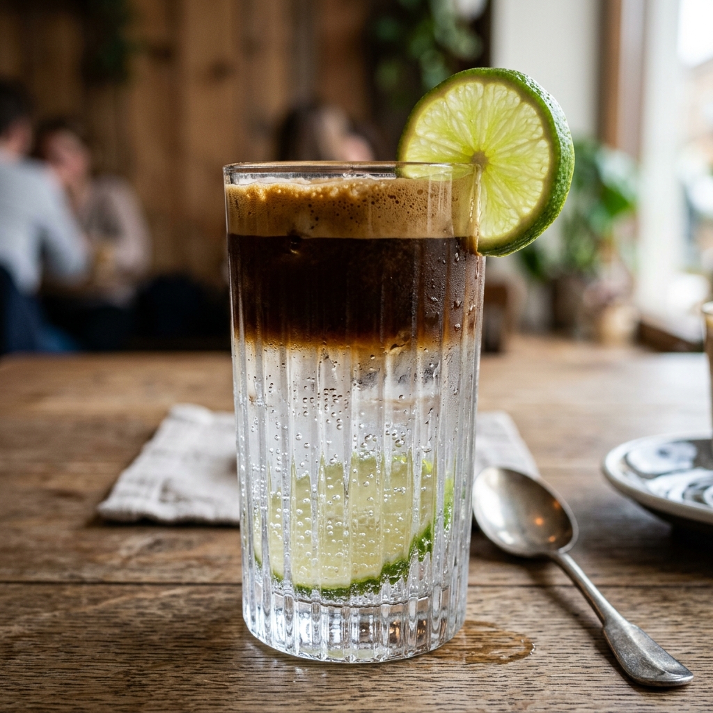 Refreshing Iced Espresso Tonic