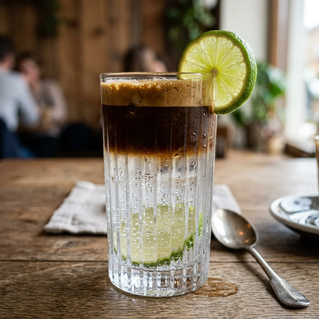 Refreshing Iced Espresso Tonic