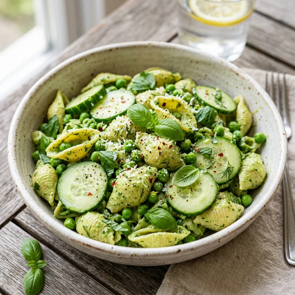 Tiktok Green Goddess Pasta Salad