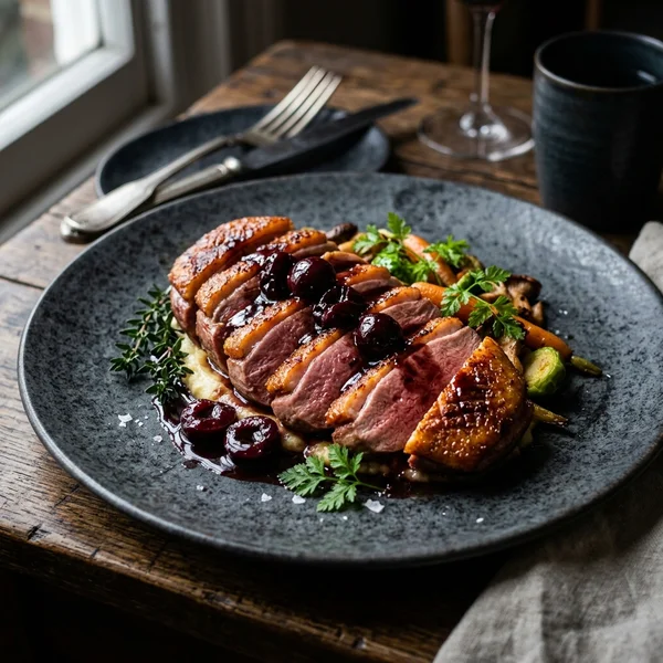 Pan-Seared Duck Breast