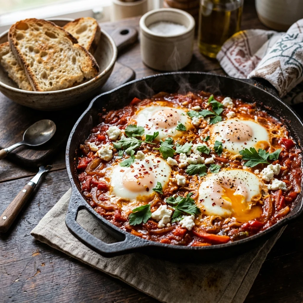 Spicy Mediterranean Shakshuka