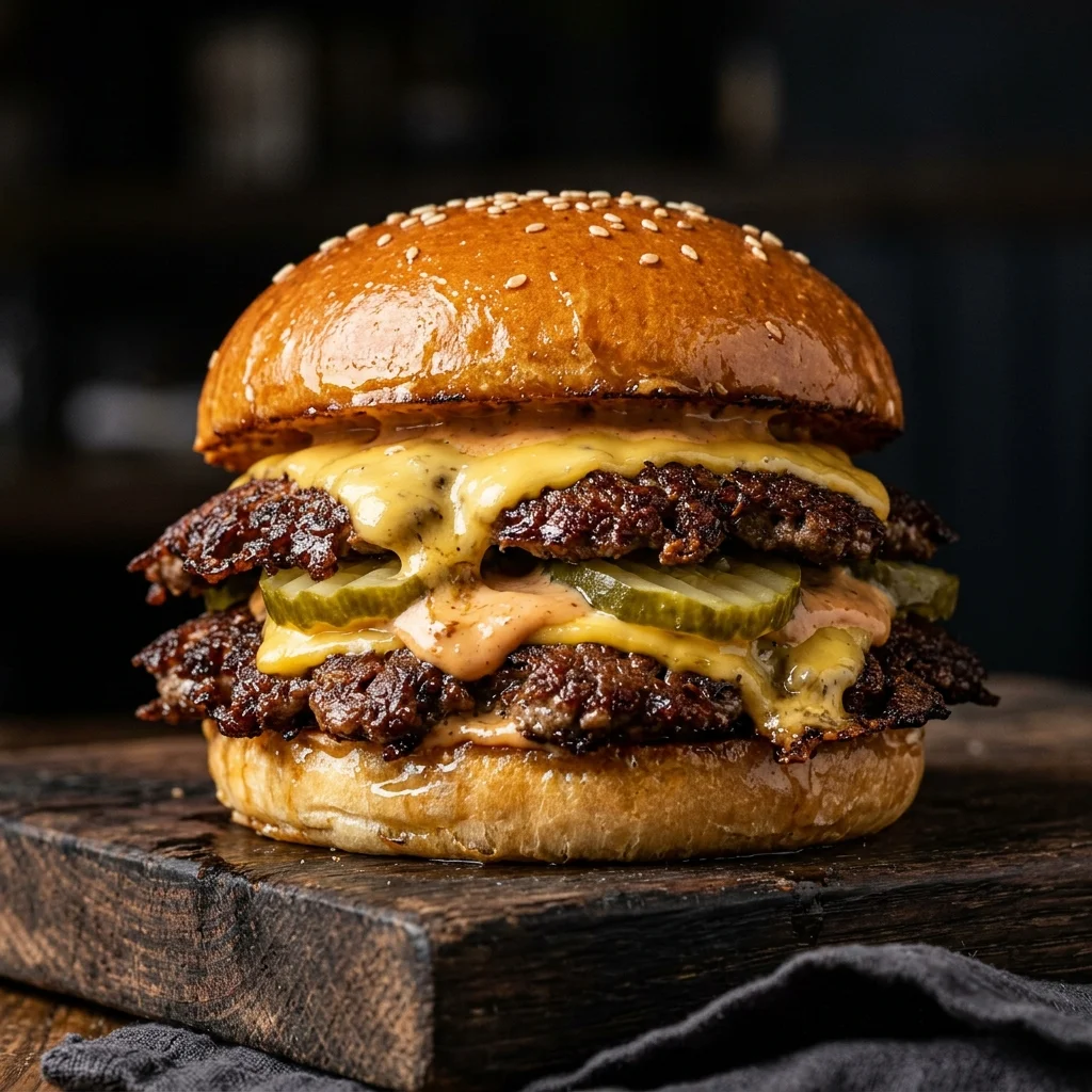Classic American Smash Burger