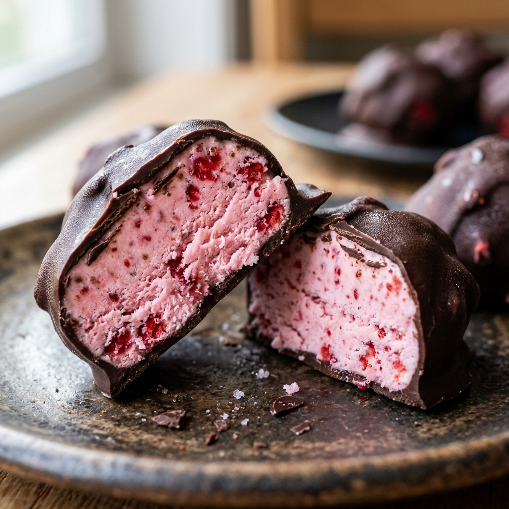 Viral Strawberry Yogurt Chocolate Clusters