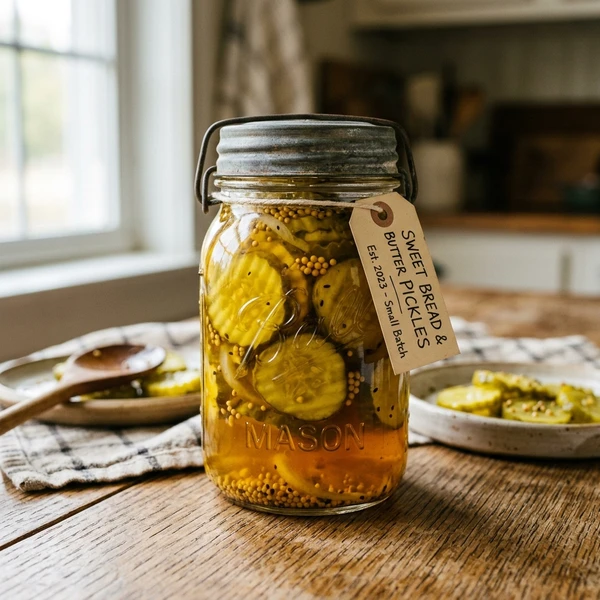 Sweet Bread and Butter Pickles